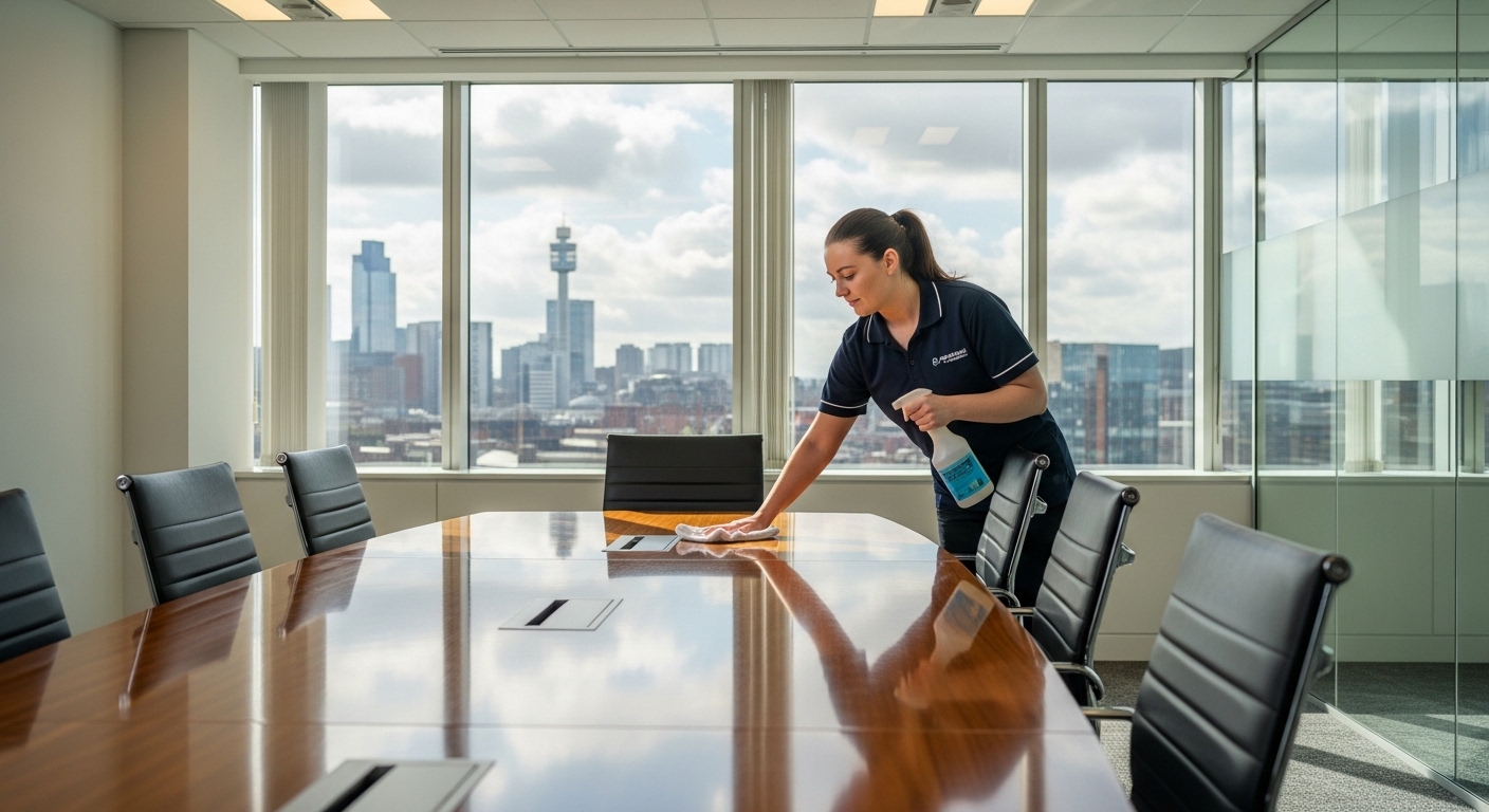Commercial office cleaning in Manchester