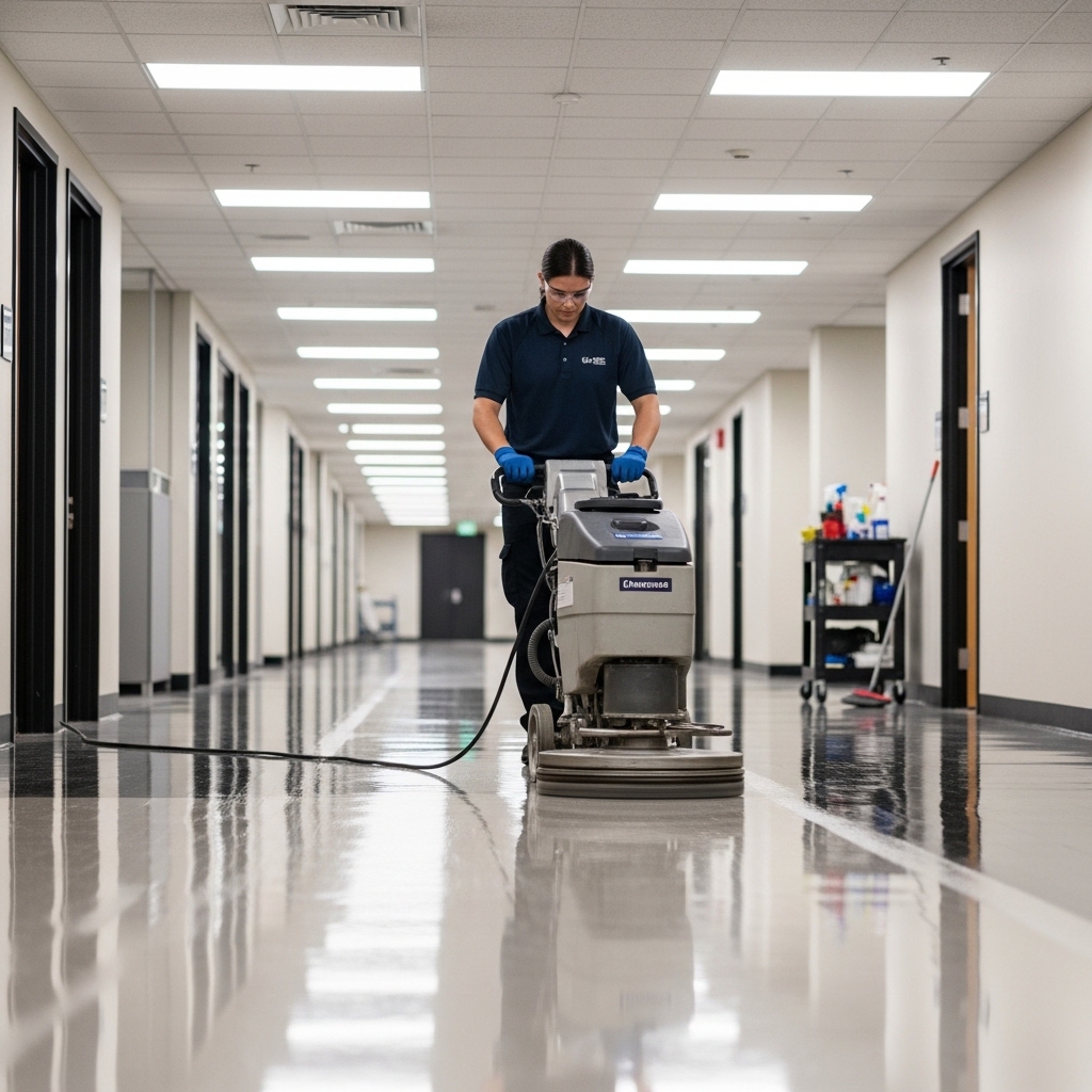 Commercial floor care and polishing for Norwich businesses