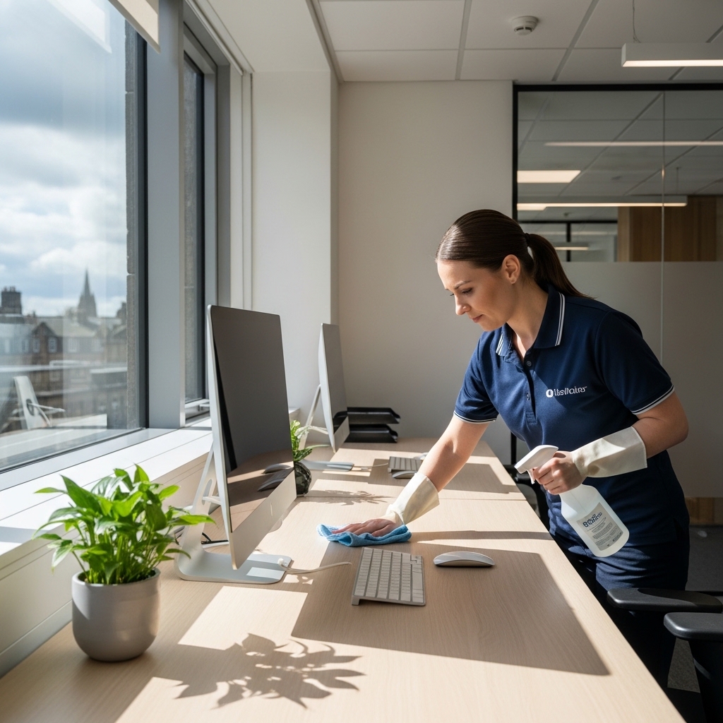 Commercial office cleaning in Perth Scotland