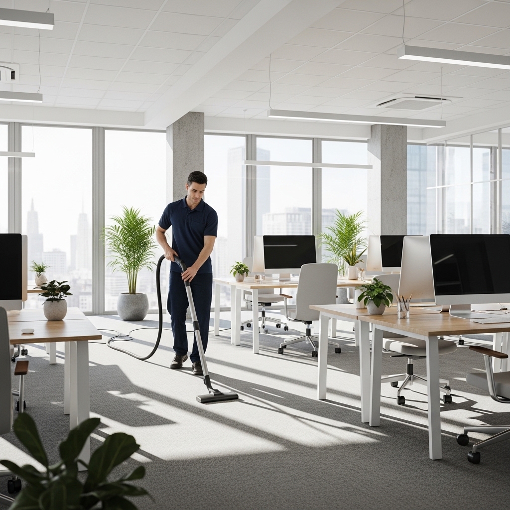 Commercial office cleaning in Woking