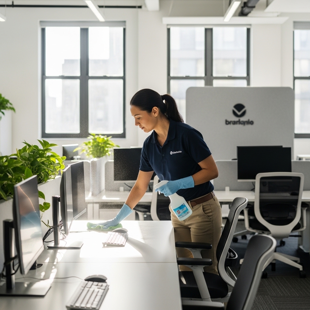 Commercial office cleaning in Colchester