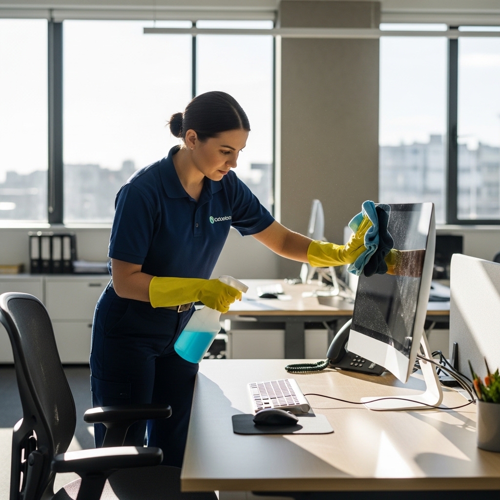 Commercial office cleaning in Northampton